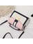 Kadın Çanta Mini Çanta Kadın Sling Kadın Moda Hit Renk Omuz Messenger Satchel Tote Crossbody Çanta Pembe (Yurt Dışından) 4