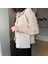 Moda Tek Omuz Messenger Çanta Odası Basit Trendy Küçük Kare Çanta (Kahverengi) (Yurt Dışından) 4