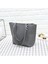 4 Adet/takım Çanta Kadın Kapasiteli Desen Deri Omuz Çantası + Crossbody Çanta + Çanta (Koyu Gri) (Yurt Dışından) 2
