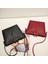 Moda Kadın Omuzdan Askili Çanta Pu Deri Kadın Çanta Katı Tote Çanta Crossbody Çanta Deri Kadın Askılı Çanta (Siyah) (Yurt Dışından) 2