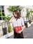 Moda Kadın Omuzdan Askili Çanta Pu Deri Kadın Çanta Katı Tote Çanta Crossbody Çanta Deri Kadın Askılı Çanta (Siyah) (Yurt Dışından) 4