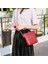 Moda Kadın Omuzdan Askili Çanta Pu Deri Kadın Çanta Katı Tote Çanta Crossbody Çanta Deri Kadın Askılı Çanta (Siyah) (Yurt Dışından) 5