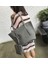 4 Adet/takım Çanta Kadın Kapasiteli Desen Deri Omuz Çantası + Crossbody Çanta + Çanta (Koyu Gri) (Yurt Dışından) 4