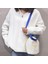 Kadınlar Için Işlemeli Omuz Çantaları Yumuşak Peluş Öğrenci Kız Gülümseme Kova Crossbody Çanta Kuzu Yünü Çanta Çanta Siyah (Yurt Dışından) 5