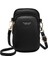 Rahat Kadın Omuz Çantası Küçük Crossbody Çanta Crossbody Cep Telefonu Omuz Çantası Siyah (Yurt Dışından) 1