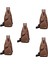 5x Mini USB Arayüzü Bol Alan Erkek Rahat Çanta Moda Açık Tek Kollu Çanta Seyahat Günü Paketi Pu Deri Crossbody Çanta (Yurt Dışından) 1