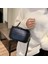 Taş Desen Kadınlar Için Crossbody Çanta Moda Küçük Düz Renkler Omuz Çantası Kadın Çanta ve Çantalar Saplı Siyah (Yurt Dışından) 5