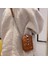 Moda Pu Deri Omuz Crossbody Çanta Kadın Crossbody Çanta Mini Çanta Akşam Çanta Zincirli Kahverengi (Yurt Dışından) 2