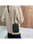 Moda Pu Deri Omuz Crossbody Çanta Kadın Crossbody Çanta Mini Çanta Akşam Çanta Zincirli Kahverengi (Yurt Dışından) 4