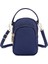 Kadın Omuz Çantası Moda Çanta Crossbody Naylon Cüzdan Düz Renk Fermuar Su Geçirmez Flap Crossbody Çanta Lacivert (Yurt Dışından) 1