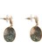 Vintage Damla Dangle Opal Küpe Kadınlar Için Kristal Geometrik Kolye Küpe (Yurt Dışından) 1