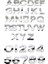 Bir Stil Siyah (A-Z, 25 mm Araba Çıkartmaları 3D Dıy Metalik Alfabe Etiket Amblem Mektup Gümüş Arabalar Için Rozet Dekorasyon Oto Logo Styling (Yurt Dışından) 4