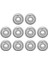 10 x Paten Aksesuarları Için Bilyalı Rulmanlar S626Z 6X19X6MM/0.24X0.75X0.24IN (Yurt Dışından) 3
