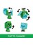 Minecraft Flippin' Figs 2 In 1 - Creeper And Charged Creeper(Creeper ve Değişen Creeper) 4