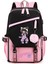 Yeni Sırt Çantası Aphmau Anime Kız Öğrenci Okul Çantası Kadın Dizüstü Sırt Çantası USB Okul Çantası (Yurt Dışından) 1
