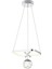 2502-1 Krom LED Avize(Beyaz Işık -Sarı Işık - Gün Işığı) 1