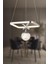 2502-1 Krom LED Avize(Beyaz Işık -Sarı Işık - Gün Işığı) 2