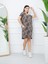 Kadın Kısa Kollu Oversize Elbise 5