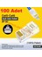 Ata Elektronik 100 Adet Ez RJ45 Cat5 - Cat6 Açık Uçlu Soket 8P8C 100ADET RJ45 Cat5 - Cat6 Kablo Ucu Uç Ethernet Internet Kablo Ucu Ağ Rj 45 Konnektör Cat6 1