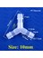 10 mm Tarzı 50 Parça 5~~12MM Gıda Sınıfı Plastik ∠120° Y-Tipi Tee Konnektör Akvaryum Tankı Hava Pompası Sıvı Gaz Yönlendirici Su Pagoda Hortum Bağlantısı (Yurt Dışından) 1