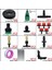 KSL01-KIT074-10M Stili Kesla Bahçe Mikro Damla Sulama Otomatik Sulama Sistemi Kiti Zamanlayıcı Kontrolörü Dıy Mist Sprey Saksı Bitkileri Için Soğutma (Yurt Dışından) 1