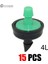 BXAB810CX15PCS Stili L Basınç Dengeleyici Verici Kendi Kendini Temizleyen Damla Sulama Suyu Regülatörü Mini Hat Içi Verici (Yurt Dışından) 4
