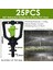 KSL01-246-25PCS Tarzı Sera Bahçe Damlama Sulama Damlatıcı Döner Nozul Püskürtme Sulama Sprinkler Yayıcılar, Hortum Dikenli Konnektörler Için (Yurt Dışından) 1