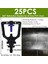 KSL01-246-25PCS Tarzı Sera Bahçe Damlama Sulama Damlatıcı Döner Nozul Püskürtme Sulama Sprinkler Yayıcılar, Hortum Dikenli Konnektörler Için (Yurt Dışından) 2