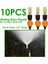 E-10PCS Tarzı Kesla Tipleri Mikro Damla Sulama Buğulanma Pirinç Nozul Bahçe Sprey Soğutma Sprinkler W Konnektör Sulama Tesisleri (Yurt Dışından) 1