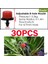 KSL01-002-30PCS Tarzı Kesla Tipleri Mikro Damla Sulama Buğulanma Pirinç Nozul Bahçe Sprey Soğutma Sprinkler W Konnektör Sulama Tesisleri (Yurt Dışından) 1