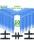 SPL11-117-50PCS Tarzı Sprycle 50X Viraj Ok Damlatıcı Mikro Damla Sulama Kiti Yayıcılar Hortum Bahçe Sulama Tasarruflu Damlalık Konnektörü Sera (Yurt Dışından) 5