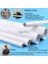 Dış Çap 40MM Tarzı 2 Adet M Uzun Od 20~ Beyaz Pvc Boru Akvaryum Tankı Ek Parçaları Ev Bahçe Dıy Sulama Sistemi Pvc Tüp Su Temini Borusu (Yurt Dışından) 2