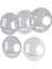5.7x1.7cm5 Adetrastgele Stil Paslanmaz Çelik Yuvarlak Kovan Delik Arıcılık Yuva Metal Bahçe Aletleri Ekipman Malzemeleri Arı Kutusu Kapı Kafesi Ürünleri (Yurt Dışından) 4