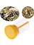 Sarı Stil Kraliçe Arı Işaretleyici Şişe Korumak Emniyet Arı Yakalayıcı Sarı Plastik Çiftlik Işaretleyici Şişe Piston Peluş Bahçe Arıcı Aksesuarları (Yurt Dışından) 4