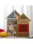 19.5X29.5X4CM Stili Ahşap Böcek Arı Evi Açık Ahşap Uğur Böceği Kelebek Evi Barınak Yuvalama Kutusu Bahçe Dekorasyonu (Yurt Dışından) 4