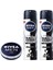 Men Erkek Sprey Deodorant Black&white Invisible Original 150ML X2 Adet ve Men Erkek Bakım Kremi 30ML 1