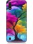Samsung Galaxy A01 Uyumlu Renkli Hayat Ağacı Desenli Silikon Kılıf 1