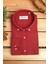 Erkek Nar Çiçeği Rengi Kışlık Melanj Oduncu Casual Düğmeli Yaka Cepsiz Modern Fit Gömlek 1