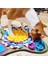 Baza Tarzı Mat ve 15CM Top Köpek Snuffle Mat Pet Yavaş Besleyici Dağıtıcı Davranır Ped Yıkanabilir Bulmaca Besleme Burun Iş Oyuncak Köpek Kapalı Iq Eğitim Koklama Mat (Yurt Dışından) 2