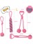 Pembe-5pcs-L Tarzı Resim Olarak 7 Paket Köpek Halat Oyuncak Çiğneme Pamuk Açık Dişler Temiz Köpek Topu Halat Oyuncaklar Orta Küçük Pet Köpekler Için Interaktif Oyuncaklar TY0102 (Yurt Dışından) 1