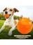 Mavi Stil Köpek Diş Fırçalama Pet Chew Diş Temizleyici Köpek Diş Temizleme Egzersiz Topu Isırmaya Dayanıklı Ses Molar Eğitim Topu (Yurt Dışından) 4