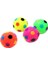 Rastgele Renk Stili 6.5cm Köpek Oyuncakları Yanıp Sönen Futbol LED Işık Ses Kabarık Top Komik Çocuk Pet Köpek Squeak Futbol Topu Temiz Dişler Pet Interaktif Oyuncak L2 (Yurt Dışından) 1