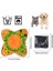 Turuncu 71X71 Stili Pet Köpek Snuffle Mat Burun Kokusu Eğitimi Koklama Pedi Köpek Bulmaca Oyuncak Yavaş Besleme Kase Gıda Dağıtıcı Halı Yıkanabilir Köpek Oyuncakları (Yurt Dışından) 1