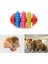 Çok Renkli Stil S Beden Köpek Chew Oyuncaklar Köpek Diş Diş Diş Etleri Isırmaya Dayanıklı Renkli Doğal Kauçuk Diş Temizleme Araçları Köpek Için (Yurt Dışından) 4