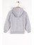 Erkek Çocuk Ayıcık Detaylı Kapüşonlu Sweatshirt 2