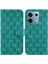 Telefon Kılıfı Için Xiaomi Poco X6 Cüzdan Kapak Pu Deri Çift 8 Kabartmalı (Yurt Dışından) 1