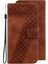 Tecno Spark 20/20C Flip Folio Kapak Kabartmalı Desen Kartı Için Telefon Kılıfı (Yurt Dışından) 2