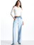 Açık Mavi Wide Leg Relaxed Fit Jean 1