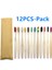 12PCS Doğal Sıfır Atık Çevre Dostu Bambu Saplı Diş Fırçası, Bpa Içermeyen Yumuşak Kıllarla (Yurt Dışından) 1