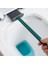 Parça Banyo Tuvalet Fırçası Ölü Uç Yok Temizleme Fırçası Kafası Su Sızdırmaz Tabanlı Beyaz (Yurt Dışından) 4